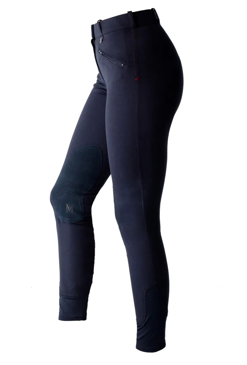 Mark Todd Ladies Gisborne Breeches Navy-1
